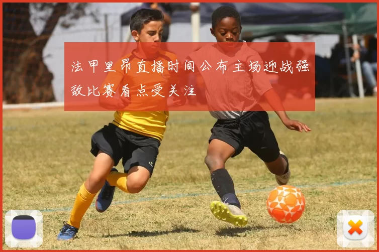 法甲里昂直播时间公布主场迎战强敌比赛看点受关注